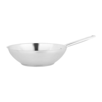 Wok Sitram Endurance από ανοξείδωτο ατσάλι 28cm