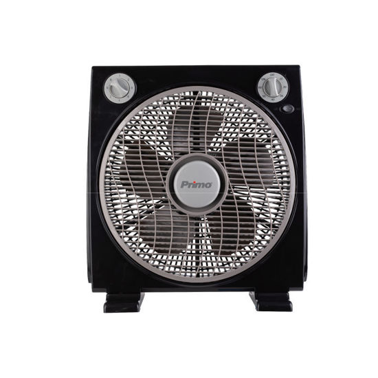 Primo Ανεμιστήρας Box Fan PRBF-80556 12'' 30εκ. Μαύρος-Γκρι